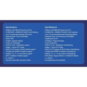 golden interstar alpha x pro dvb s2 full hd h265 hevc iptv ott mediaplayer receiver8